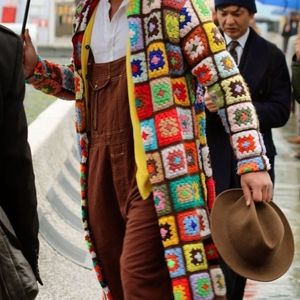 Granny Square Vintage Cardigan